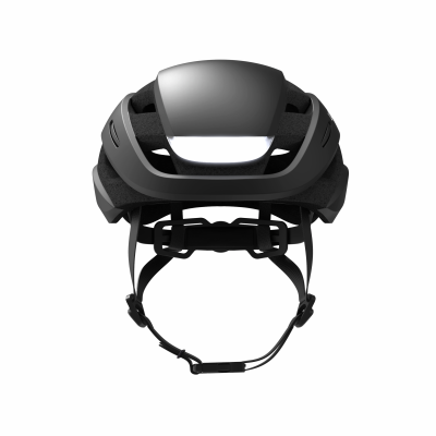 Lumos Ultra hjelm med MIPS (charcoal black).  Str. S (51-55 cm). Cykelhjelm med integrerede lygter, blinklys og bremselys. 